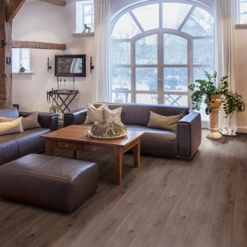 ДУБ ПРЕСТИЖ ТЁМНЫЙ ЛАМИНАТ  KRONOTEX  EXQUISIT ламинат для пола